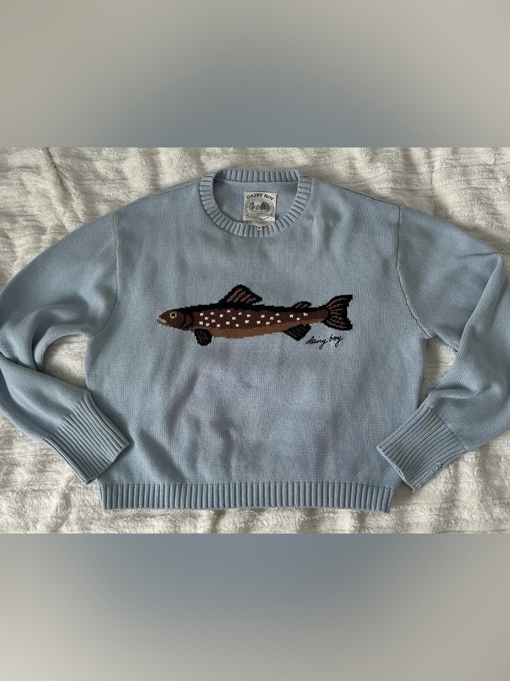 Dairy Boy Fisherman’s Daughter Sweater size xlarge